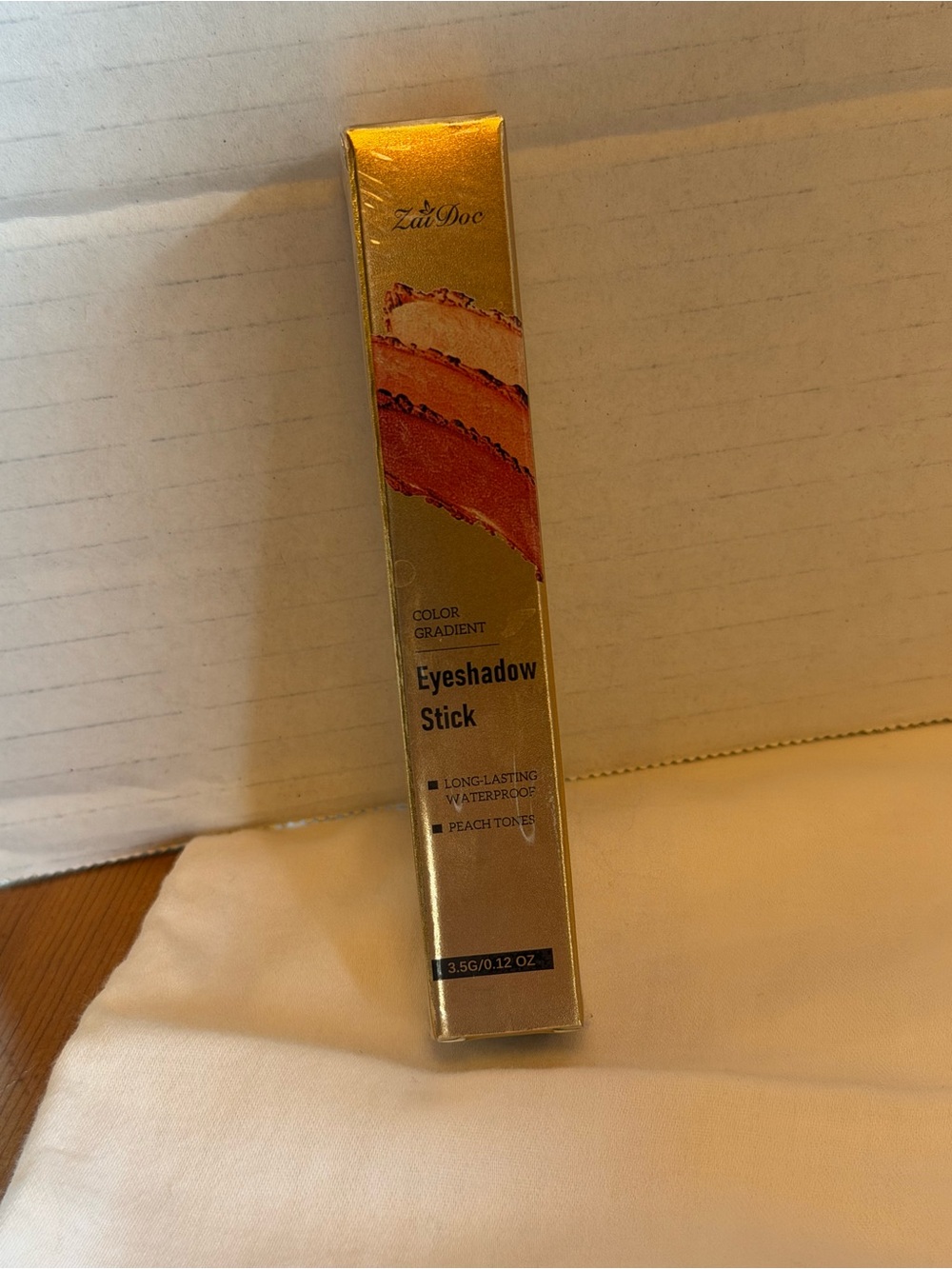 Zai Doc NIB Peach-Tone Eyeshadow Stick